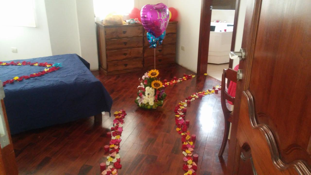 Hospedaje Casa Blanca Beach Cajamarca Eksteriør bilde